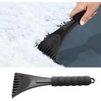 Ice Scraper for Car Windshield,Snow Brush Scrapers with Foam Handle,3.7Inch Soft Blade for SUVs Trucks-Scratch(1pc)