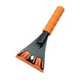 thumbnail image 1 of Ice Scrapers for Car Windshield – 9.8 Inch Frost Removal Scraper with 4-Inch Wide Blade, Comfortable Handle for Easy Ice & Snow Removal from Cars, Trucks & SUVs, Orange, 1 of 9