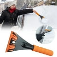 thumbnail image 1 of Ice Scrapers for Car Windshield,Ice Scraper for Cars and Small Trucks with Foam Handle - Dang Near Indestructible Ice Scrapers for Car Windshield from Scrape Frost and Ice(Orange), 1 of 9