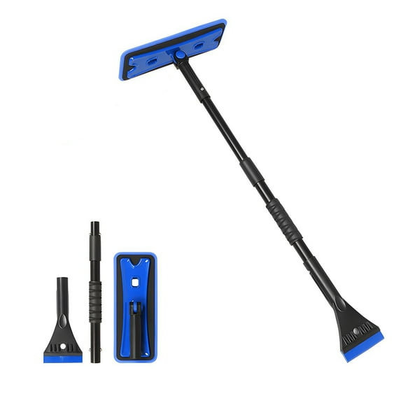 Ice Scrapers For Car Windshields, Blue 1 Pack, Defrost Frost Ice And Snow On Vehicles For Winter Outdoor Driving