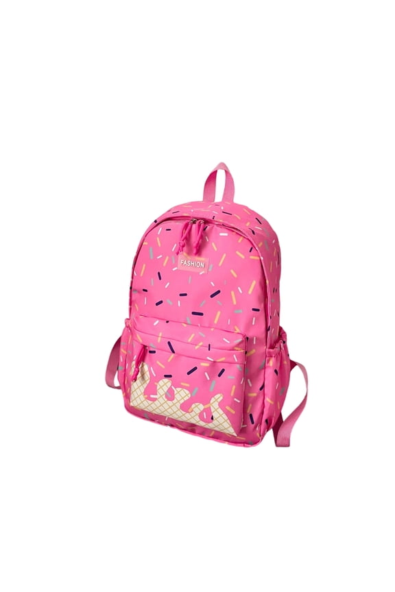 Ice Series Backpack For Students Cute Academia Style Daypack For Students School Lightweight Korean Design Back To School Backpack
