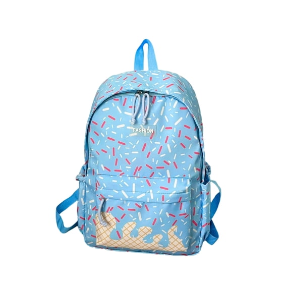 Ice Series Backpack For Students Cute Academia Style Daypack For Students School Lightweight Korean Design Back To School Backpack