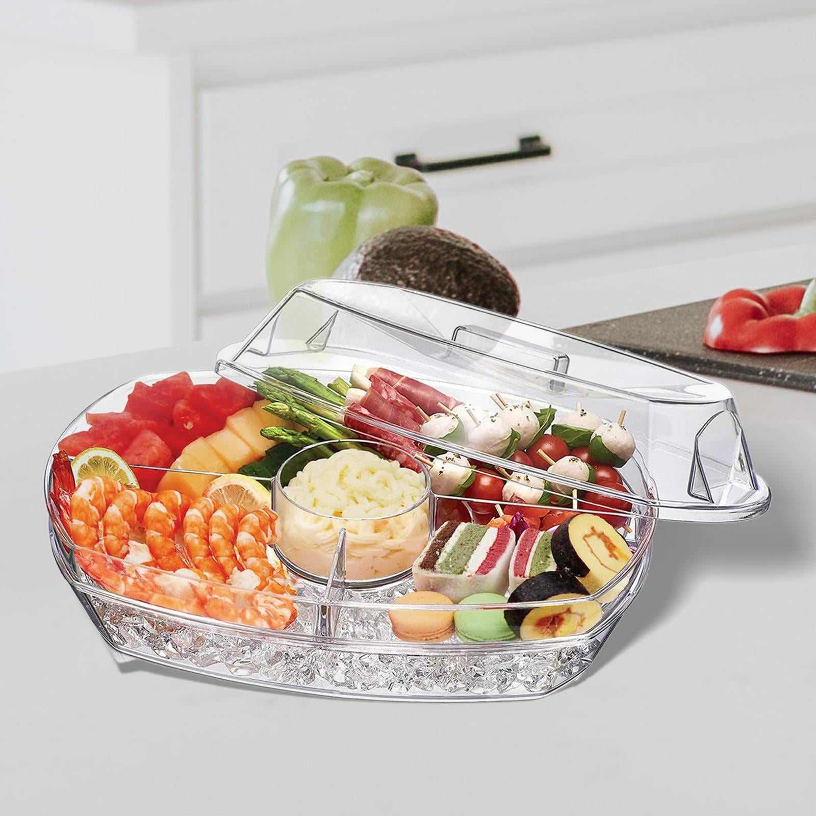 Acrylic serving platters hotsell