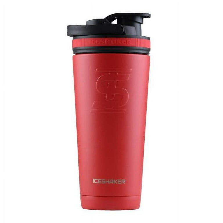 Ice Shaker 26 Oz. Red Insulated Vacuum Bottle & Shaker 26RED 