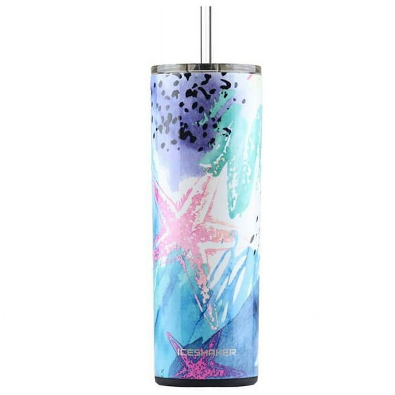 Ice Shaker TumblerStarfish 20 oz Skinny Steel Tumbler, Starfish