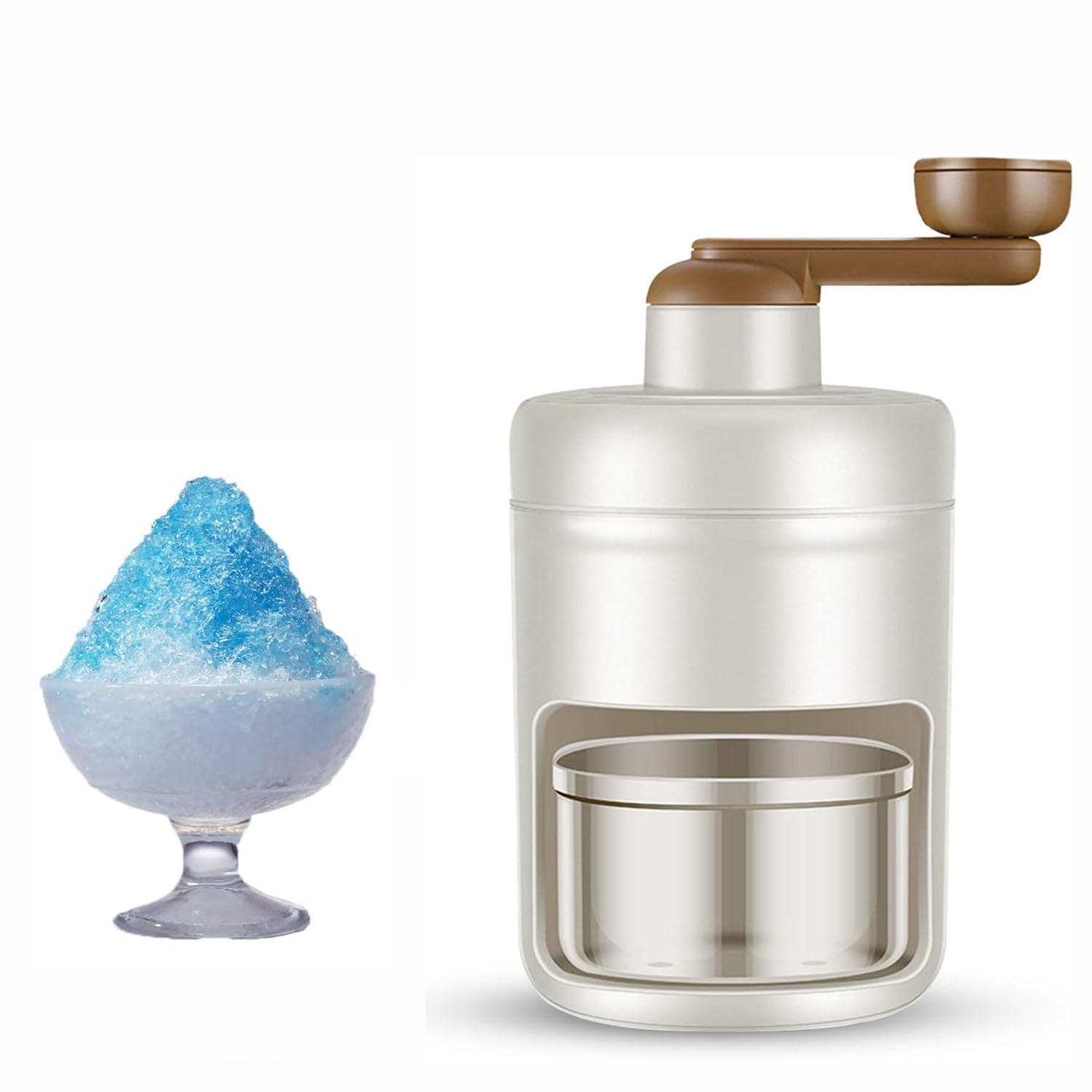 Ice Shaving Machine Snow Cone Crusher Advanced Manual Ice Shaving Machine For making