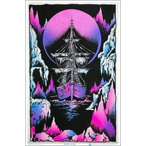Ice Ship Blacklight Poster 23" x 35"