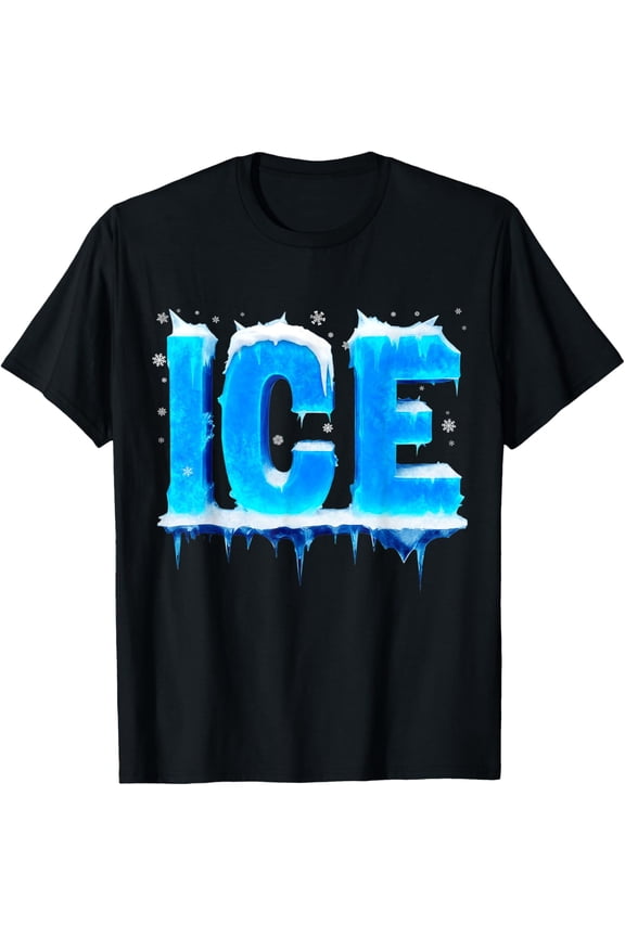 Ice Shirt Adult Kids Men Women Fire And Ice Costume T-Shirt100% pure cotton short-sleeved shirt for both men and women