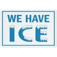 thumbnail image 1 of We Have Ice Sign Warning Tin Sign Home Kitchen Farm Garden Garage Wall Decorfor garage, bar, restaurant, living room, bedroom, kitchen, cafe, bar,8×12 inch, 1 of 5