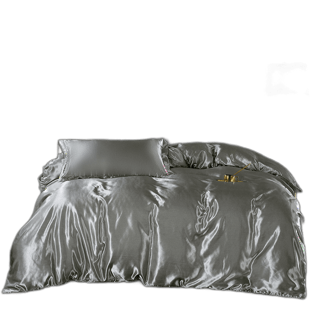 Ice Silk Bed FourPiece Set Summer Light Luxury Wind Bedding Dormitory