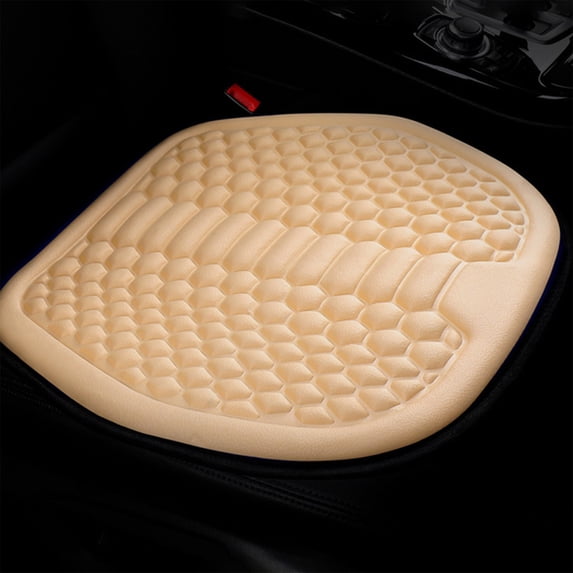 Ice Silk Car Seat Cushion Cooling Breathable Pad, Pressure Relief Shock Absorbing Design, Anti Sweat Summer Seat Cover, Universal Fit Cushion for Long Driving