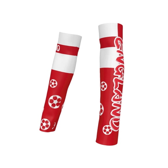 Ice Silk Cooling Arm Sleeves for Football Fans Professional Sun Protection Compression Guard for Outdoor Running Hiking Stadium Cheering Outfit