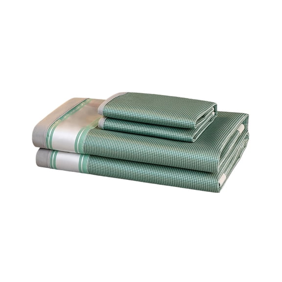 Ice Silk Cooling Bed Sheet Set with Pillowcase – 200x90cm Soft Summer Mattress Topper, Breathable & Quick-Drying Cooling Mat for Hot Weather