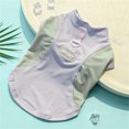 thumbnail image 1 of Ice Silk Cooling Pet Shirt Sun Protection Dog Vest Breathable Puppy Clothing Soft Lightweight Cat Tee Grey Size Medium, 1 of 6
