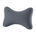 thumbnail image 1 of Ice Silk Dual Use Neck Headrest Pillow Slow Rebound Foam,Ergonomic Cervical Support Car Pillow,Home Office Recliner Chair Neck Cushion,Breathable Portable Travel Neck Pillow,Long Sitting Pillow, 1 of 8