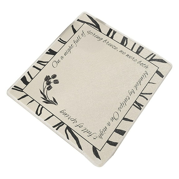 Ice Silk Gel Seat Cushion 13.7x13.7x0.39 Inch - Breathable Office Chair Pad with Honeycomb Cooling & Non-Slip Silicone Base for Summer (White)​