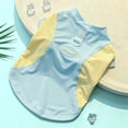 thumbnail image 1 of Ice Silk Pet Cooling T-Shirt Sun Protection Dog Shirt Breathable Cat Vest Soft Polyester Puppy Clothes Light Blue 6Xl, 1 of 6