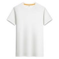 thumbnail image 1 of Ice Silk Shirts for Men Short Sleeve Casual T-Shirt Men's Basic Tee Summer Quick Drying T-Shirt, 1 of 5