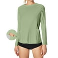 thumbnail image 1 of Women's Sun Protection Long Sleeve Shirts, UPF 50+ Tee Shirts UV Rash Guard Swim Shirt Workout Hiking Running Athletic Tops Slim Fit Quick Dry Tunics Tops T-Shirts, 1 of 7