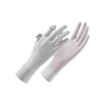 thumbnail image 1 of Ice Silk Sunscreen Gloves for Women UV Protection Breathable Driving Gloves for Outdoor Travel, 1 of 6