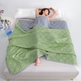 thumbnail image 1 of Ice Silk Technology Blanket For Bed Soft Lightweight Summer Throw Comfortable Sleep Breathable Feather Fabric, 1 of 6
