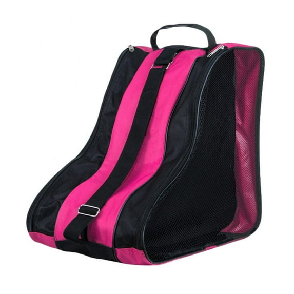 Ice Skate Bag,Roller Skates Bag for Women Men,Inline Skate BagPremium Black Ice Skate Bag