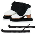 thumbnail image 1 of Ice Skate Guards, Soakers & Towel Gift Set -One Piece Guard Set Design with Soft Skate Blade Covers & Towel (Adjustable Pair of Guards-no assembly required) (Biellmann Black, Medium), 1 of 5
