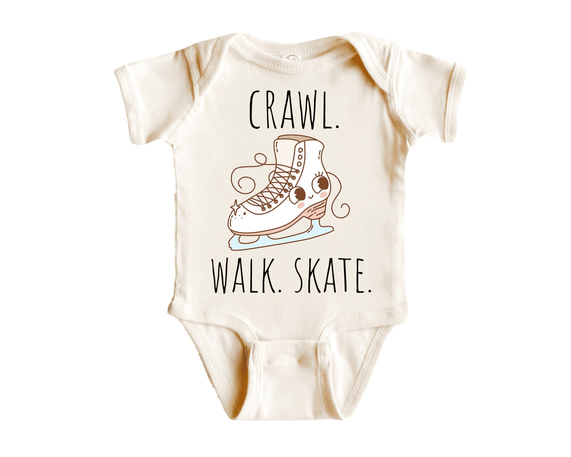 Ice Skater - Baby Boy Girl Clothes Infant Bodysuit Funny Cute Newborn ...