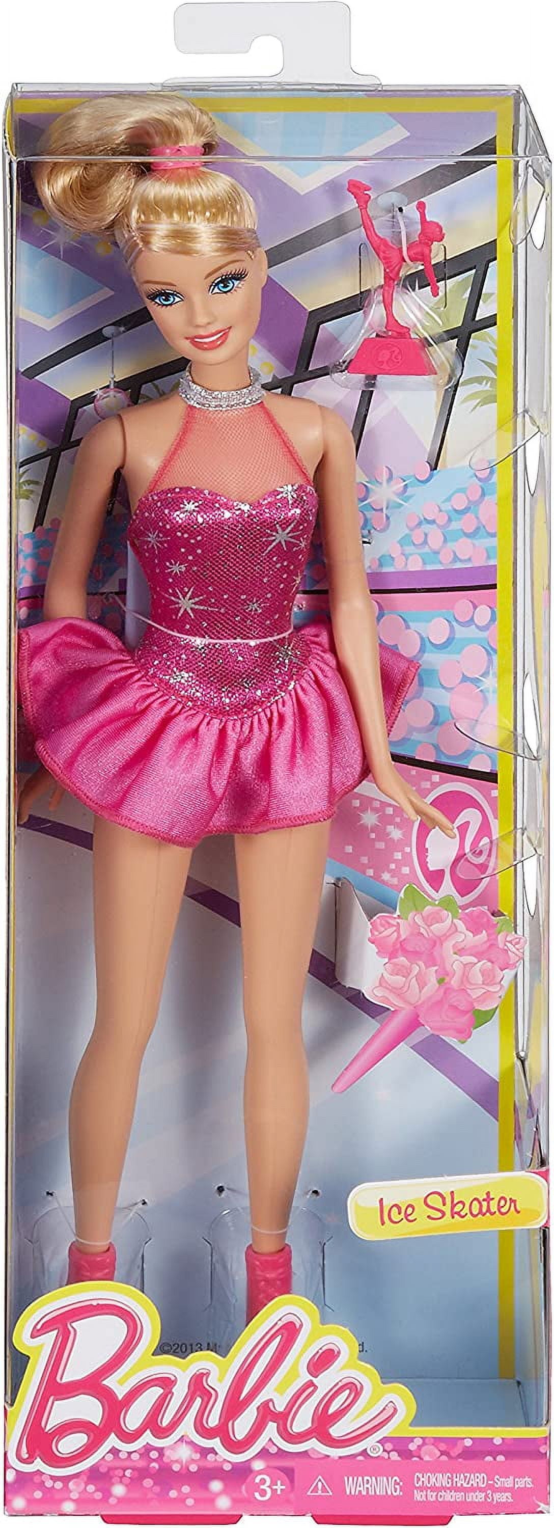 Ice Skater Barbie Doll You Can Be Anything Series 2013 Mattel BDT26