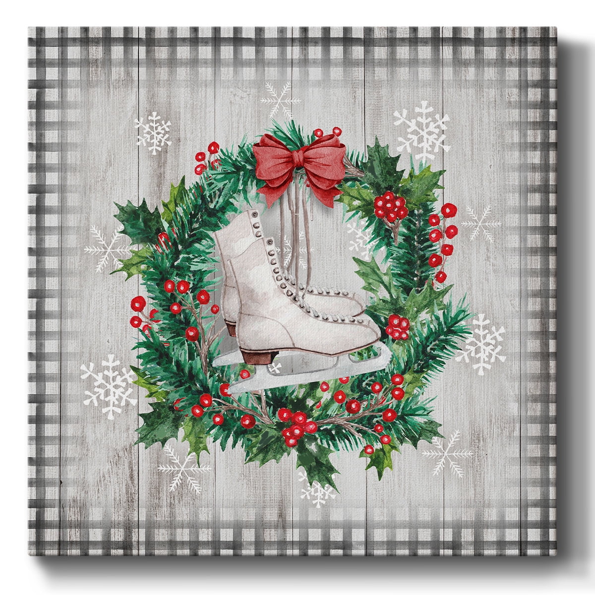 Ice Skates- Gallery Wrapped Canvas