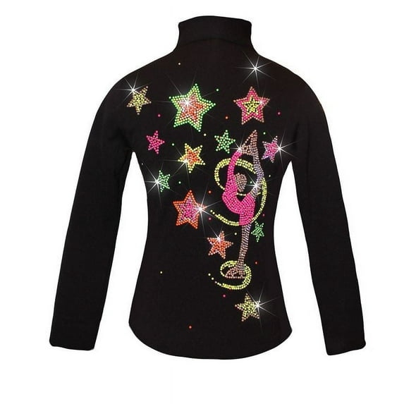 Ice Skating Jacket with "Biellmann Stars" Design