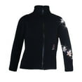 thumbnail image 1 of Ice Skating Jacket with "Spiral Stars" Rhinestones Design, 1 of 2