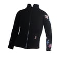thumbnail image 1 of Ice Skating Jacket with "USA Siral Stars" Rhinestuds Design, 1 of 3