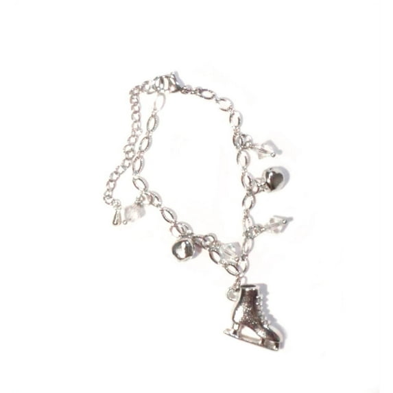 Ice Skating Jewelry - Bracelet with Charms