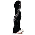 thumbnail image 1 of Ice Skating Pants with "Crystals Swirls" Rhinestones Design, 1 of 1