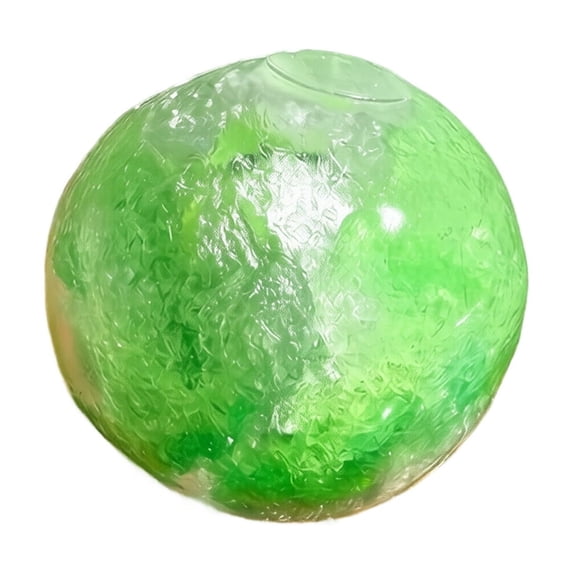 Ice Slush Squeeze Stress Ball Sensory Fidget Toy for Anxiety Relief Soft Slow Rising Stress Ball for Kids Adults Home Office (Green)