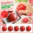 thumbnail image 1 of Ice Slush Textured Watermelon Stress Relief Squeeze Toy, Squishy Sensory Calming Toy for Teens Adults, Portable Fidget Decompression Toy for School Office Travel, 1 of 8