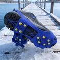 thumbnail image 1 of Ice Snow Cleats for Shoes and Boots | Walk Traction Cleat Crampons for Men Women Snow Ice | Ice & Snow Grippers | 1 Pair, 1 of 6