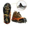 thumbnail image 1 of Ice Snow Shoes Grips Traction Cleats Grippers Crampons for Outdoor Walking Hiking Camping Mountaineering Climbing Hunting (Shoes not included), 1 of 7