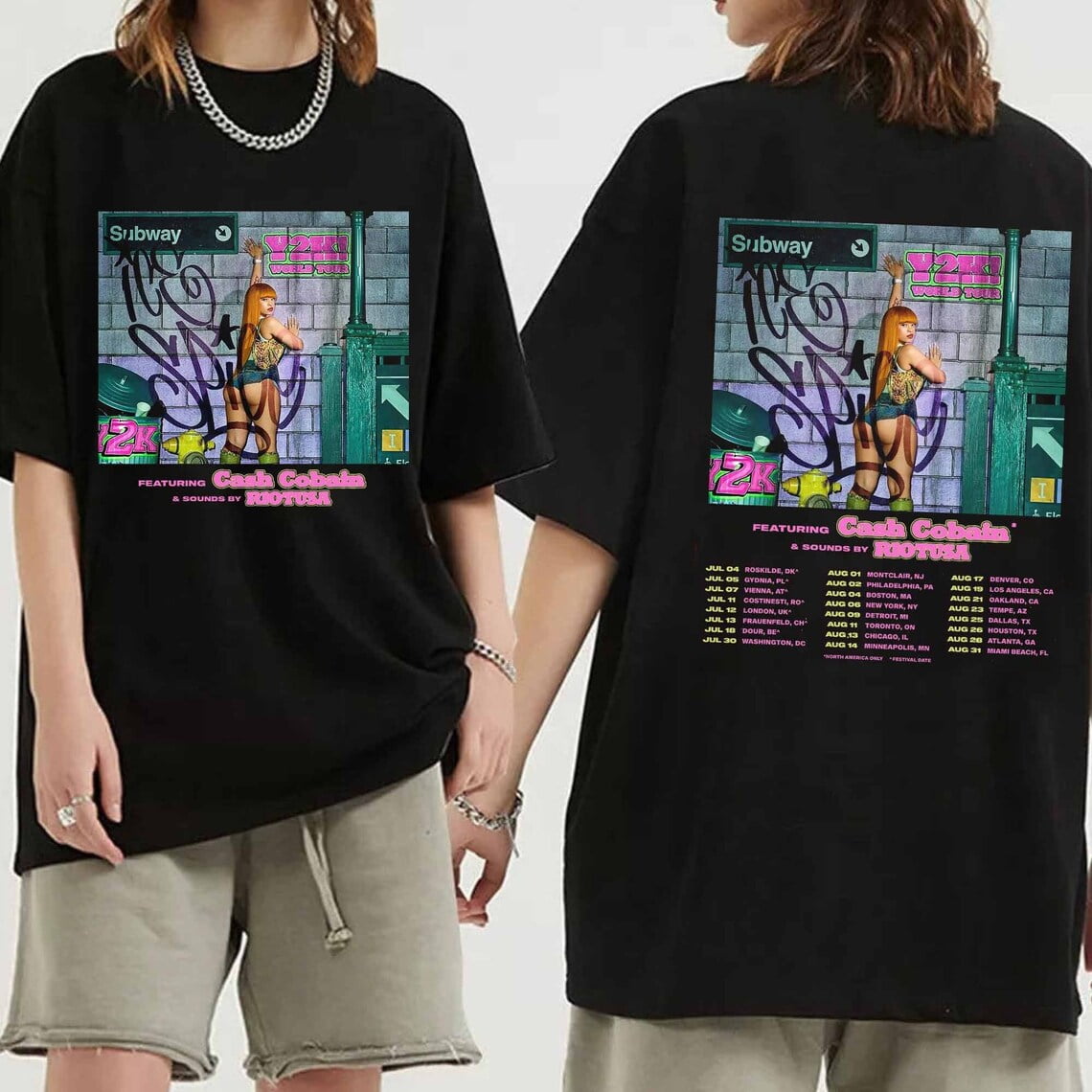 Ice Spice 2024 Tour Shirt, Ice Spice Fan Shirt, Ice Spice Y2K! World
