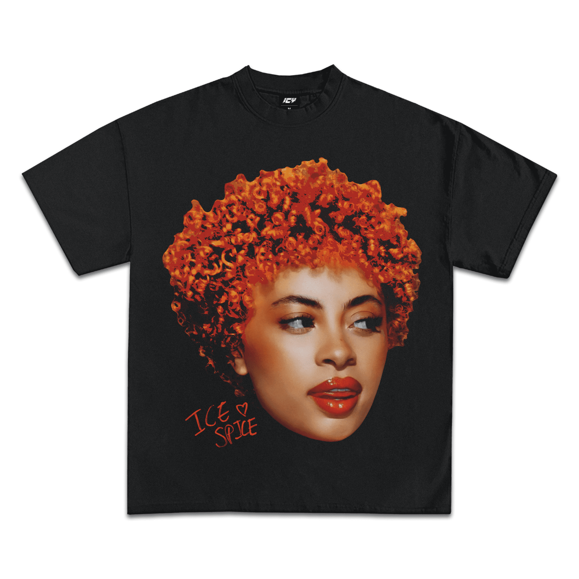 Ice Spice Graphic T Shirt Tee Unisex, Color: Charcoal, Size: M ...
