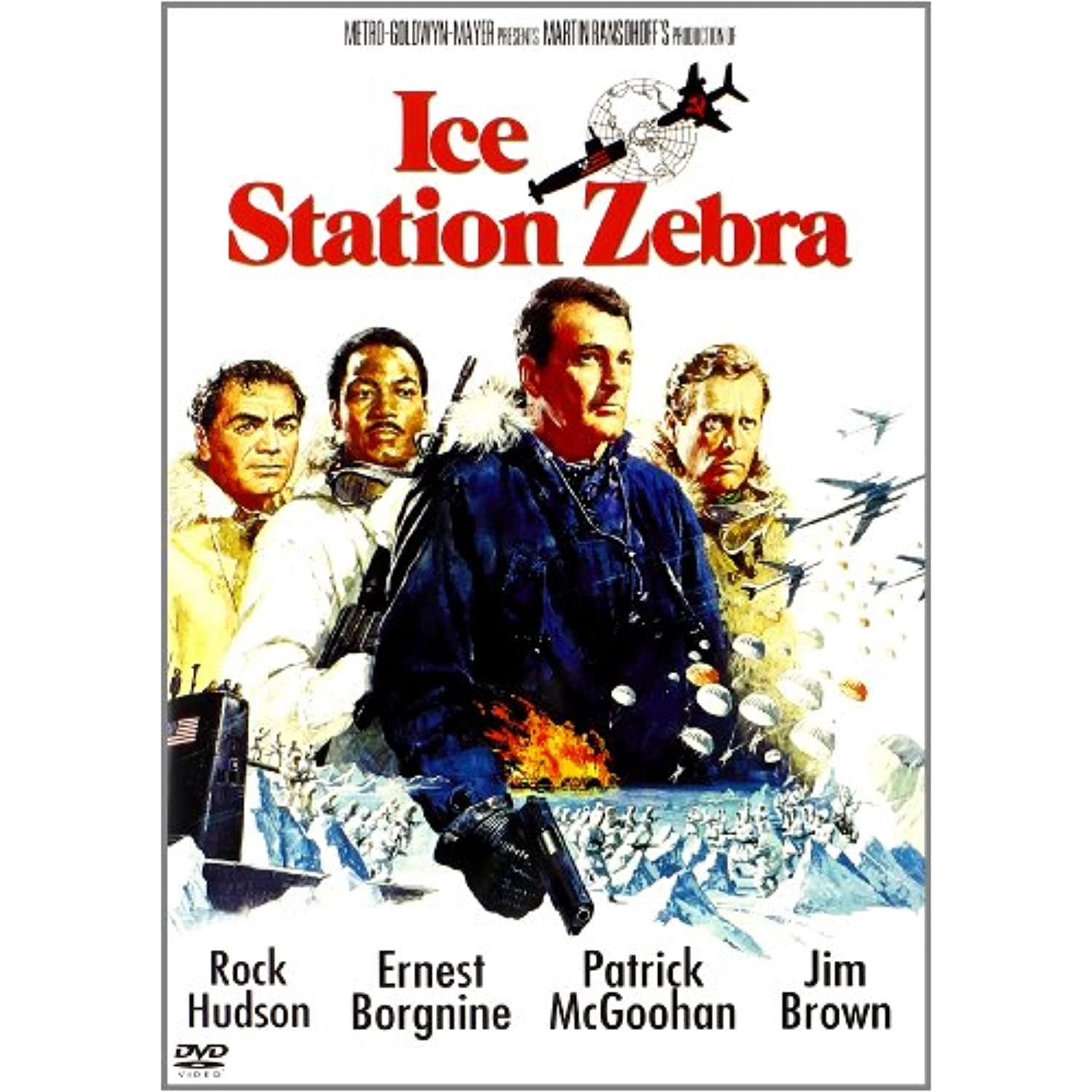 Turner, Ice Station Zebra DVD, Widescreen Format, G Rating
