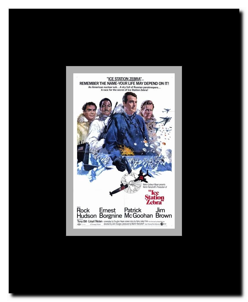 Ice Station Zebra Framed Movie Poster