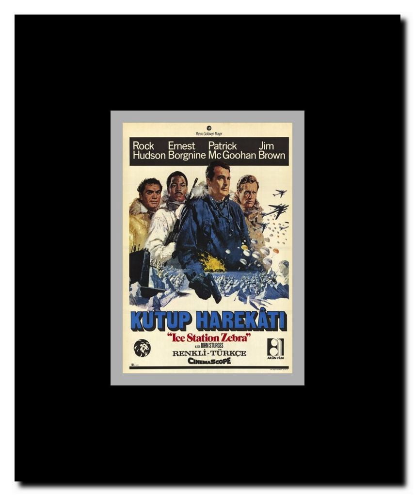 Ice Station Zebra Framed Movie Poster