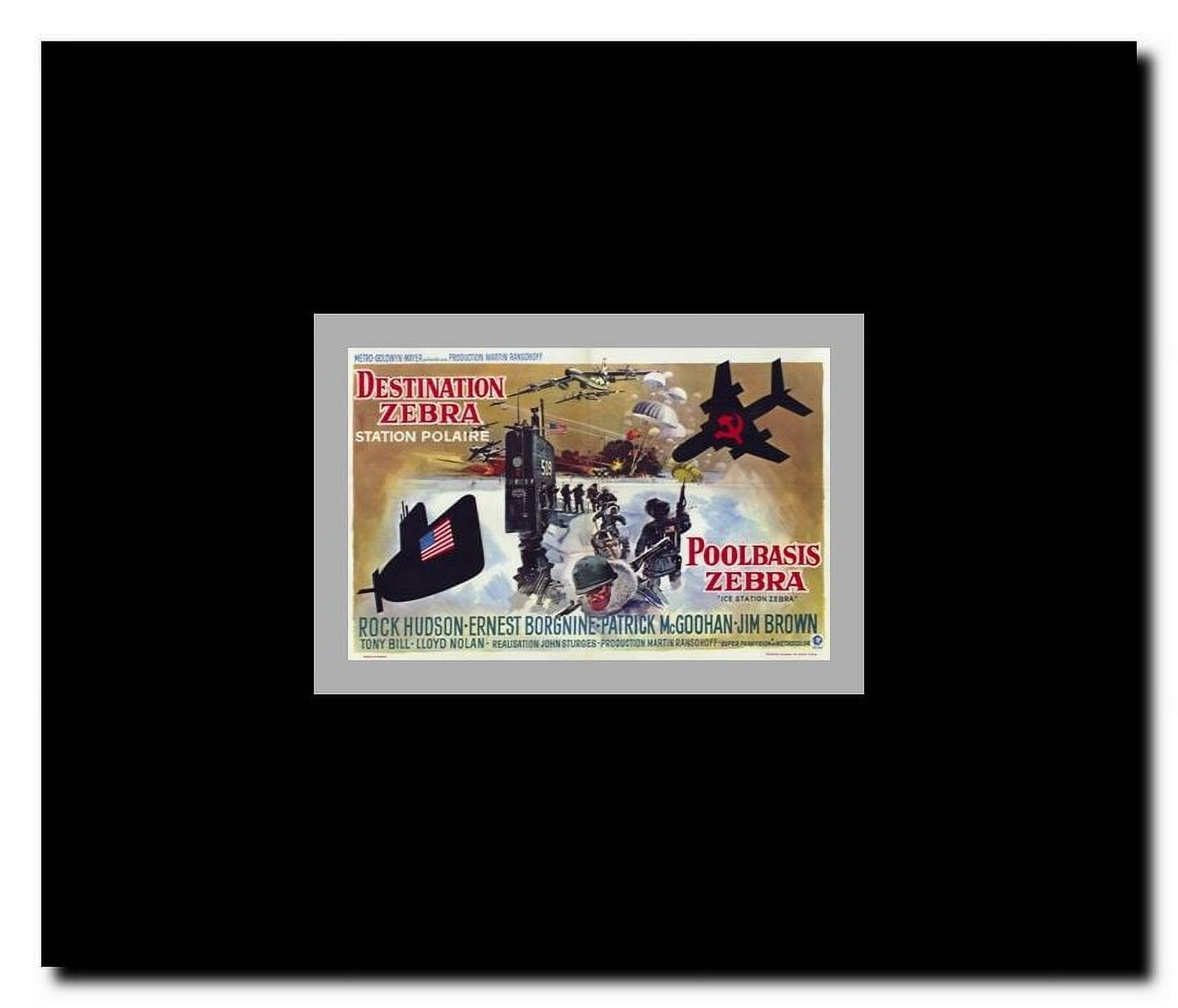 Ice Station Zebra Framed Movie Poster