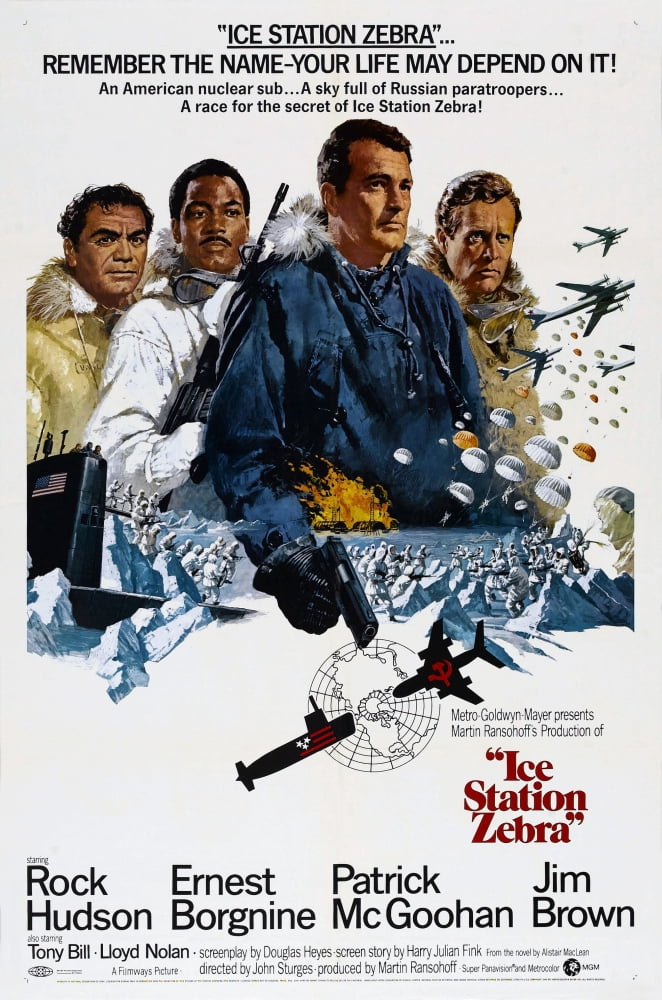 Ice Station Zebra U Canvas Art - (24 x 36)