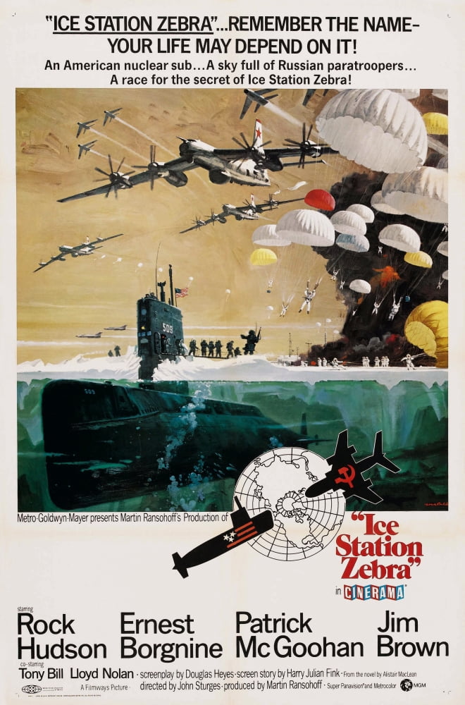 Ice Station Zebra U Canvas Art - (24 x 36)