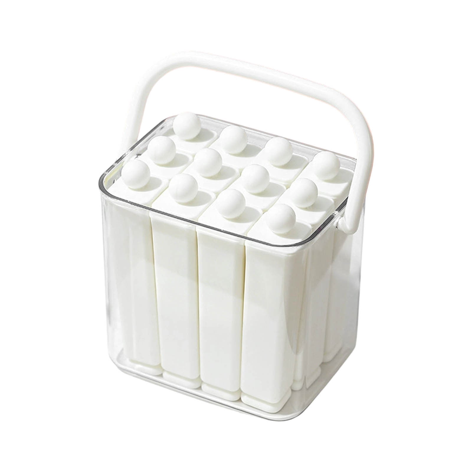 Ice Stick For Homemade And Easy Release Silicone Ice Maker For Summer Drinks And Desserts Parts Freezer Ice Holder Slow Melting Ice Cubes Small Ice Stacking Trays with Silicone Freezer Sphere Ice