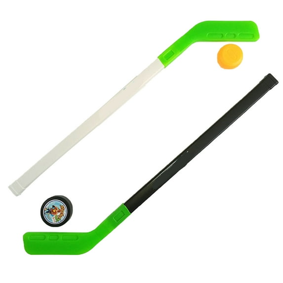 Ice Stick Set Street Sticks And Pucks Kit For Kids Indoor Outdoor Sports Games Training Play Boys Girls Youth