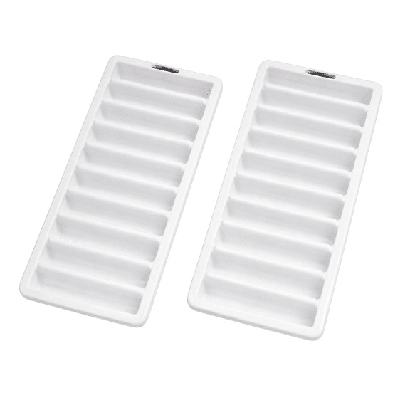 Ice Stick Trays for Water Bottles, BPA-Free Plastic, 2 Pack, Makes 18 Slim Ice Sticks